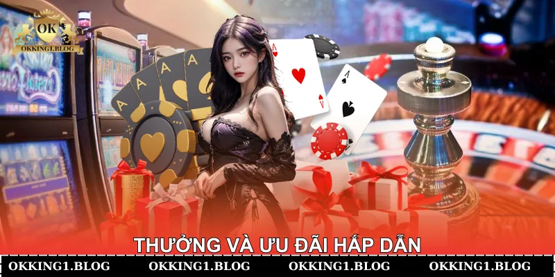 Thưởng và ưu đãi hấp dẫn